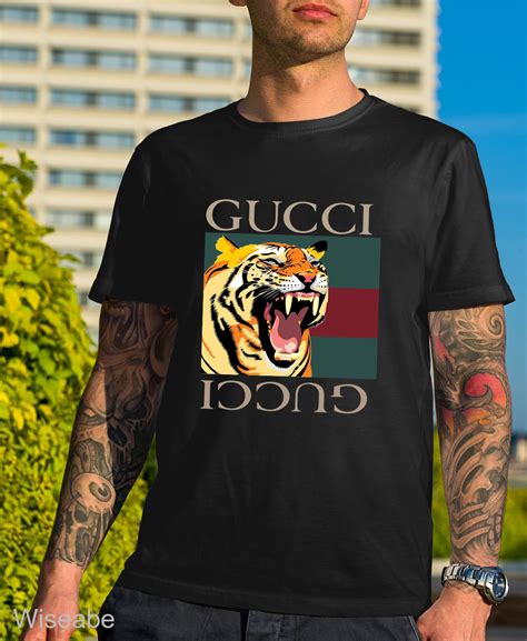 gucci tiger shirt button up|2022 gucci tiger.